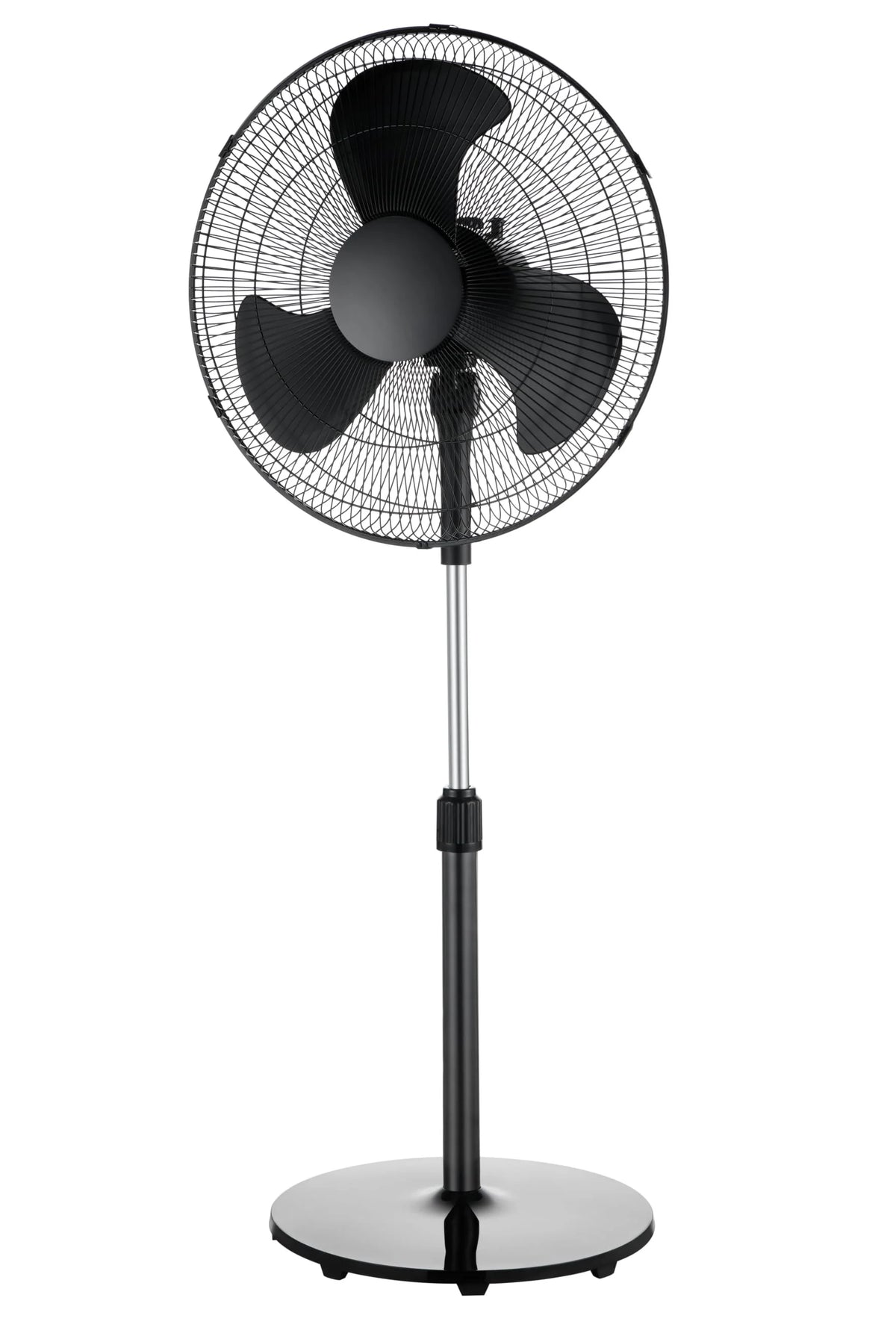 3-Speed Oscillating Pedestal Fan with Tilt Adjustable Head, Black E18295