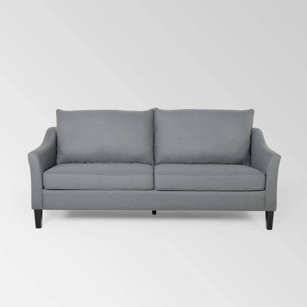 Charcoal Fabric 3 Seater Sofa I648