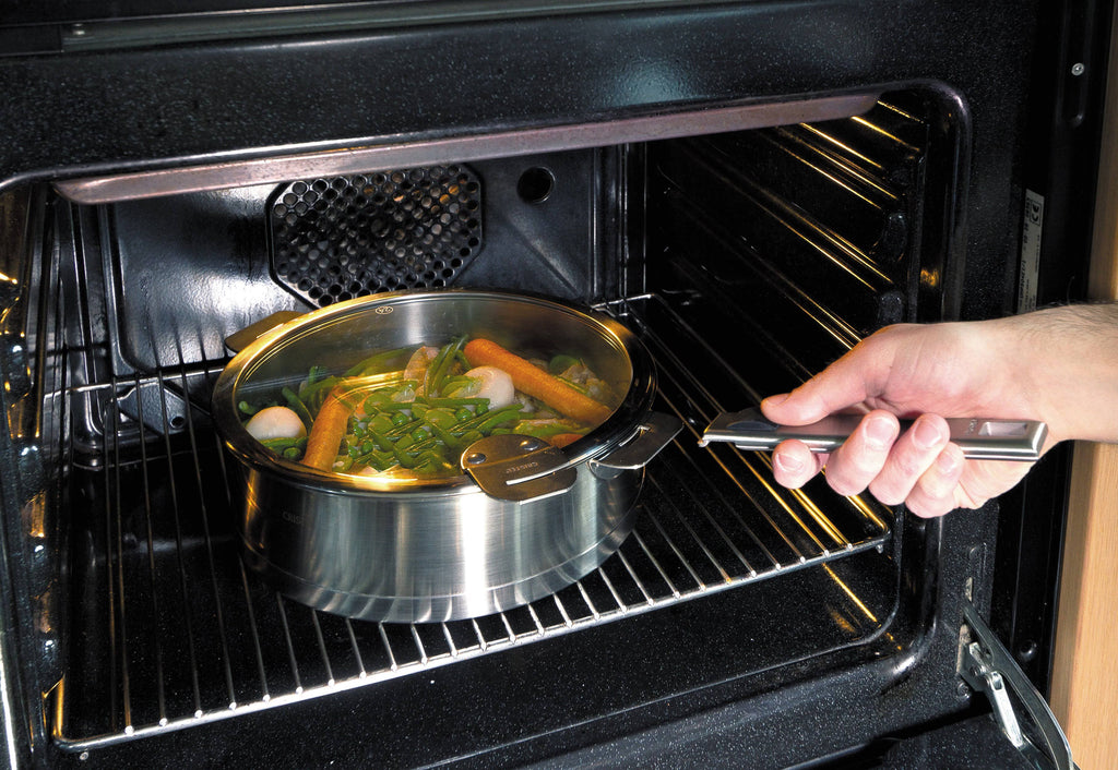 Stainless Steel 5.5 Quart Stewpan with Glass Lid G5764