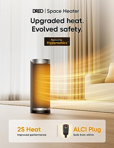 1500W PTC Ceramic Space Heater with Remote H4021