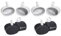 6x9" White Aluminum Wakeboard Tower Speaker Pods L964