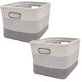 Gray Ombre Storage Basket 2 Pack L260