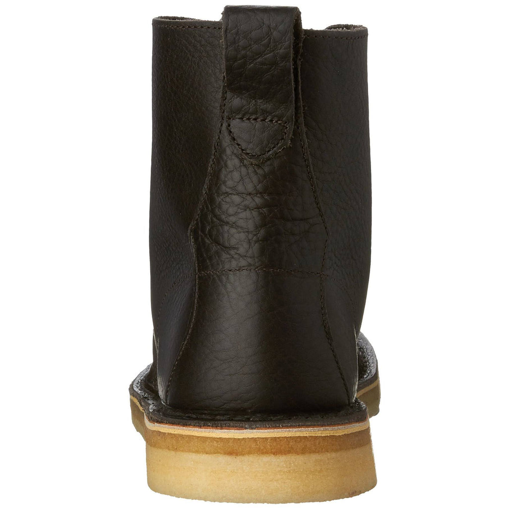 Charcoal Leather Desert Boots Q4739