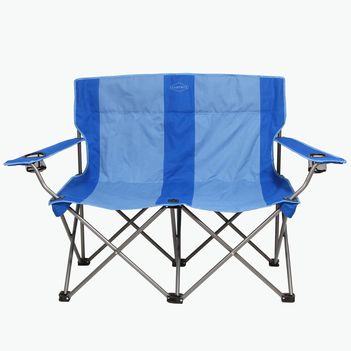 Blue Double Folding Lawn Chair A126