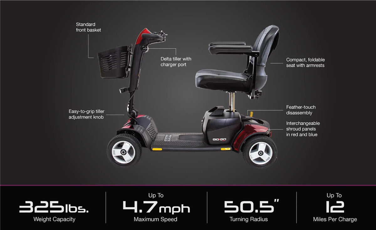 4 Wheel Scooter T822047