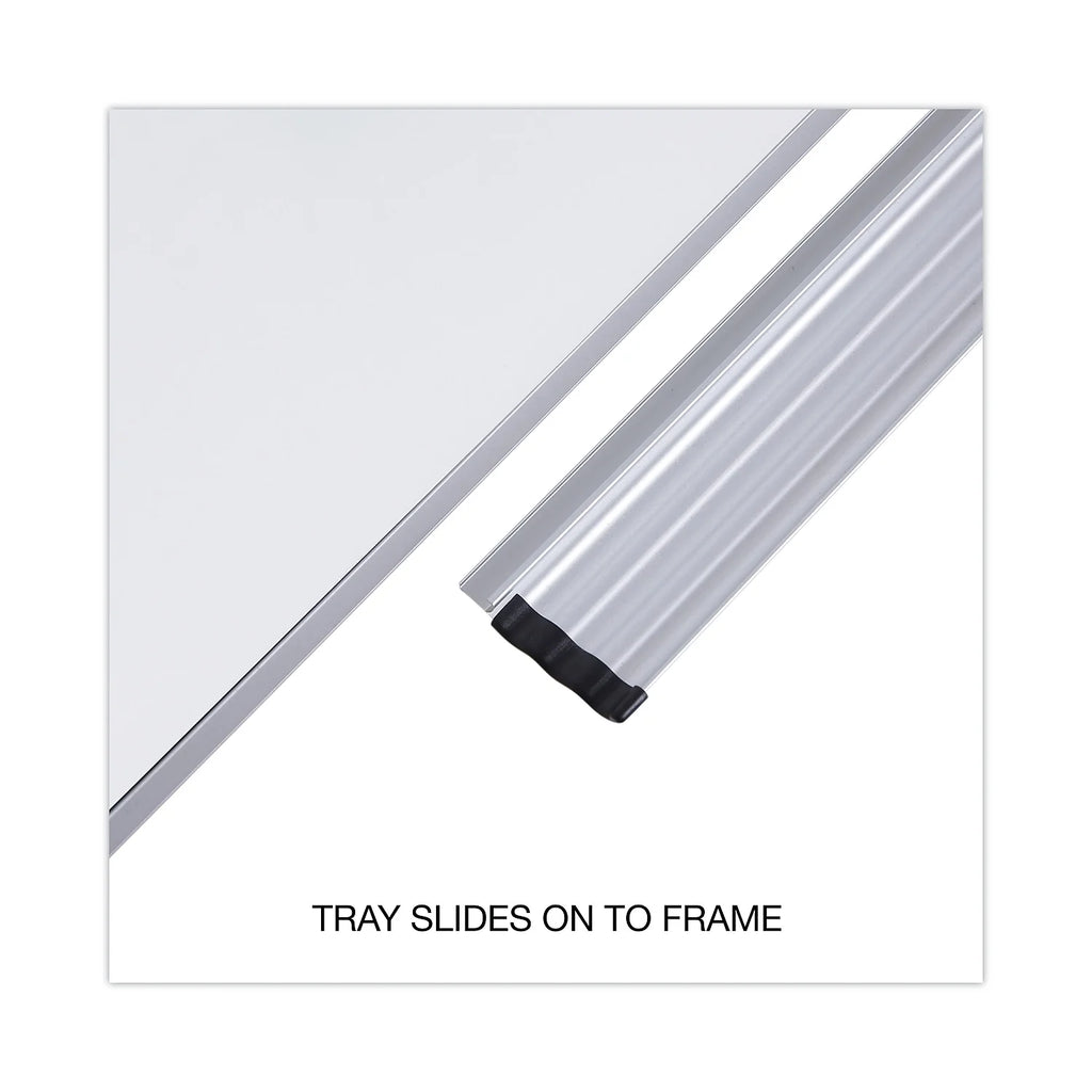 48 in. x 36 in. Lacquered Steel Magnetic Dry Erase Marker Board S71493