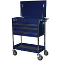 Blue 34 in. 3-Drawer Service Cart R66399