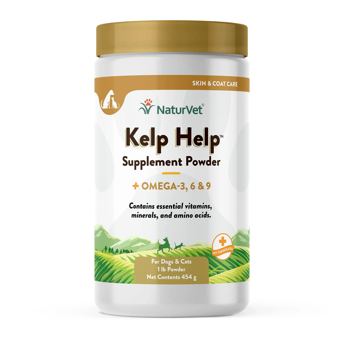 Kelp Skin and Coat Supplement for Dogs and Cats Powder 1 Pound S613999