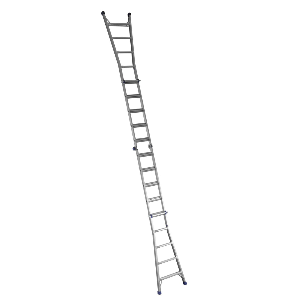 22 foot Reach Height Aluminum Multi-Position Ladder, 300 lb. Load Capacity Type IA Duty Rating N121087