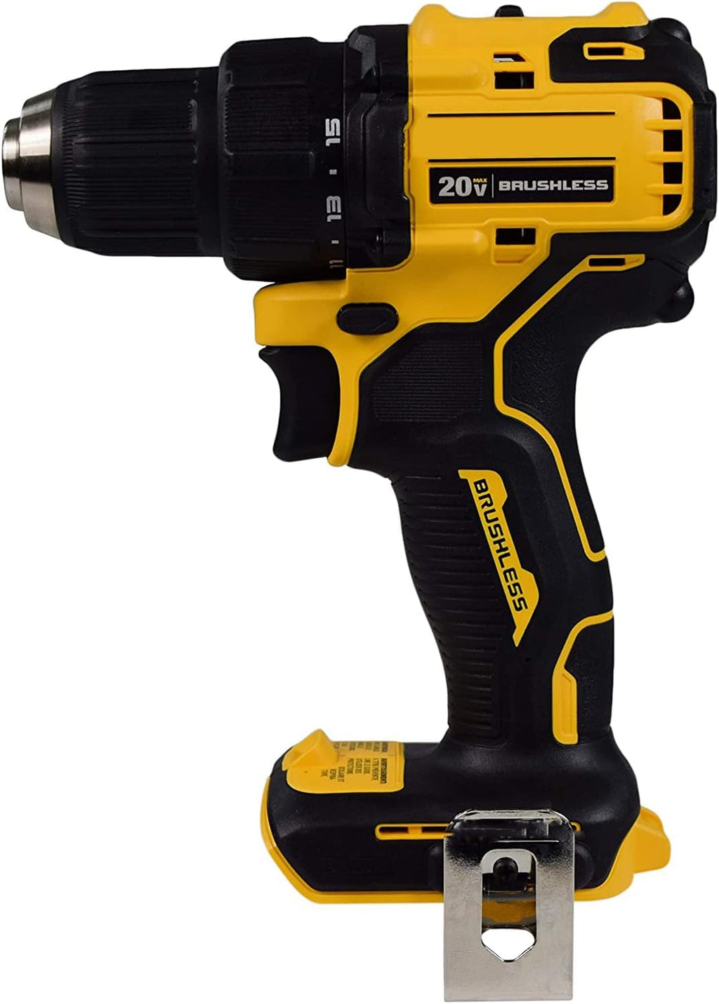 20V Cordless Brushless Drill/Driver Kit Bare Tool 1/2-Inch E905