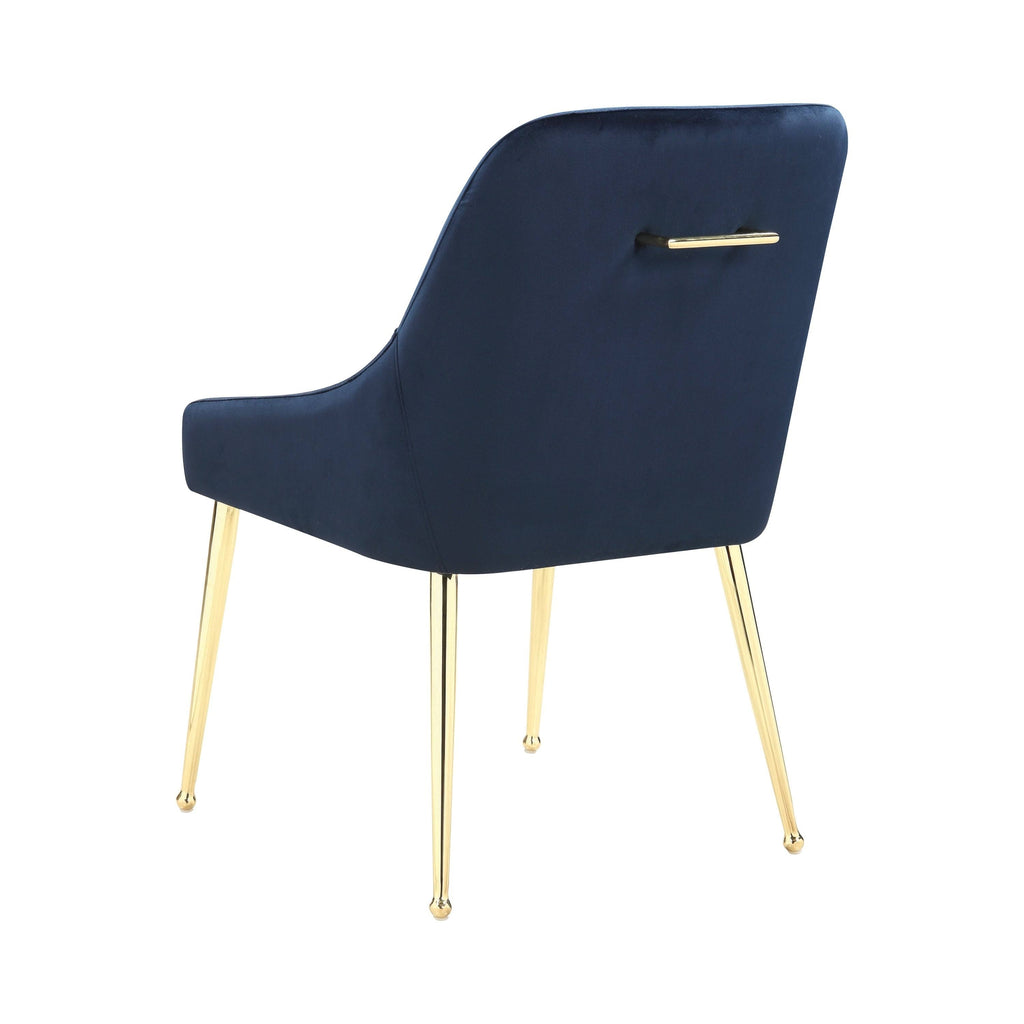 Dark Blue Dining Chair D887