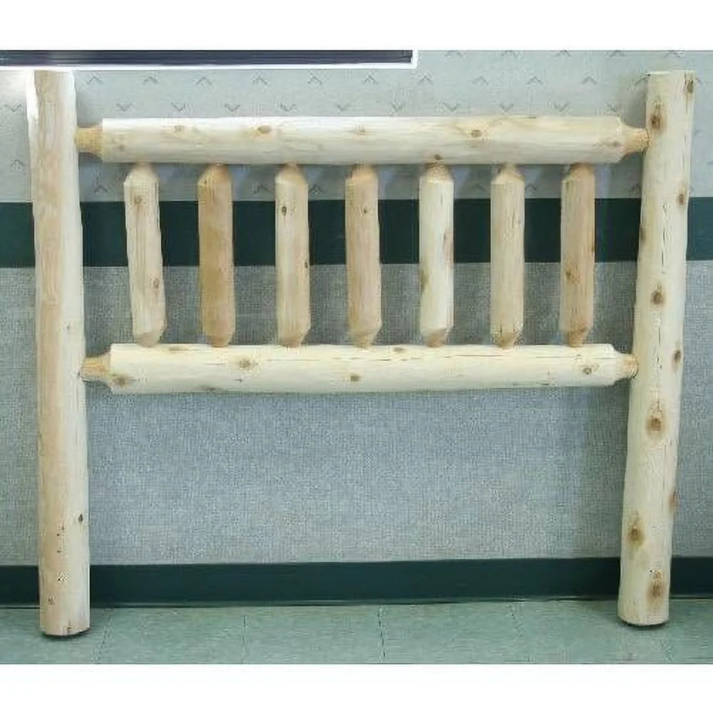 Unfinished Wooden Headboard Double P4407