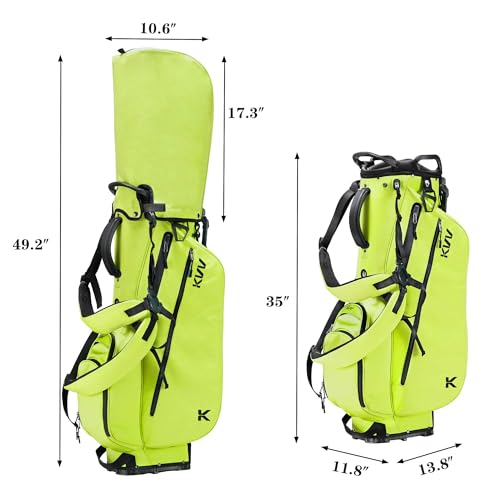 Lightweight Golf Stand Bag with 7 Way Dividers and 5 Pockets L823