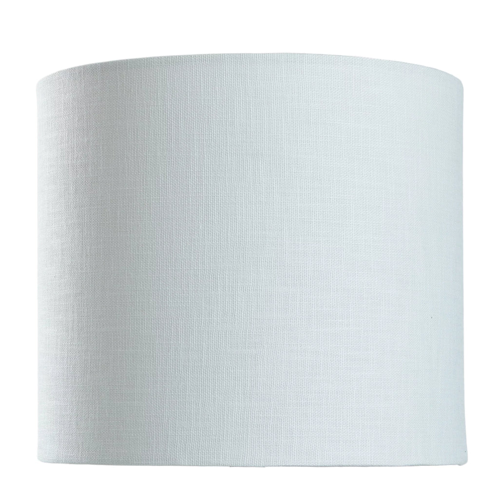 Matte Black Table Lamp with Drum Shade B1400
