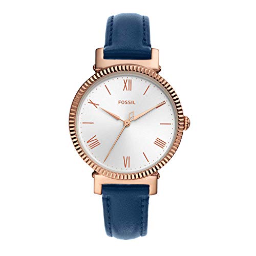 Women's Watch with Stainless Steel Bracelet or Genuine Leather Band T502075