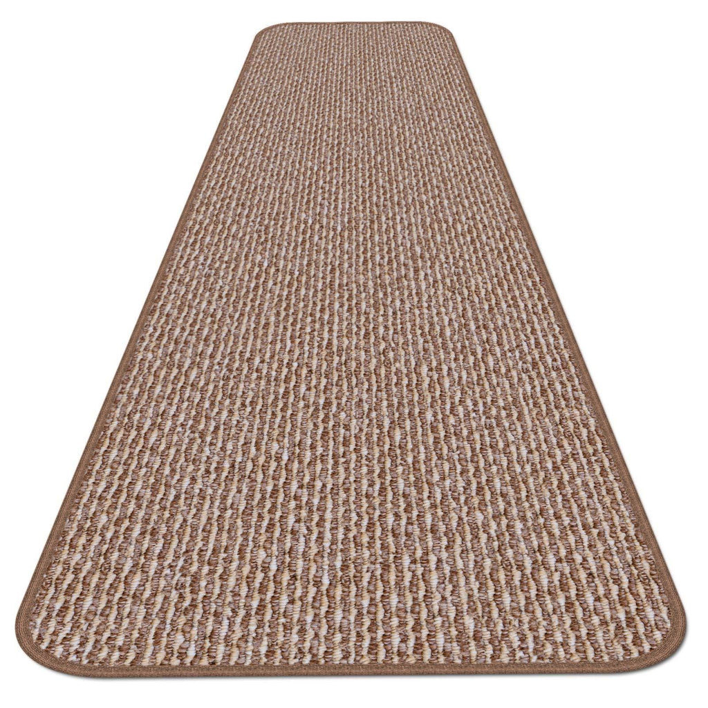 Praline Brown Skid-Resistant Carpet Runner K5194