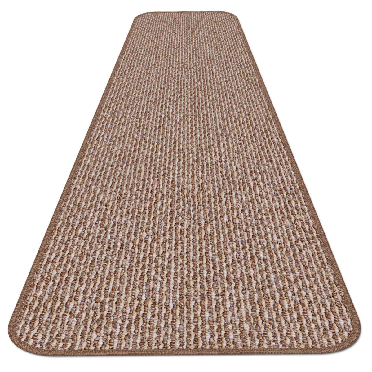 Praline Brown Skid-Resistant Carpet Runner K5194