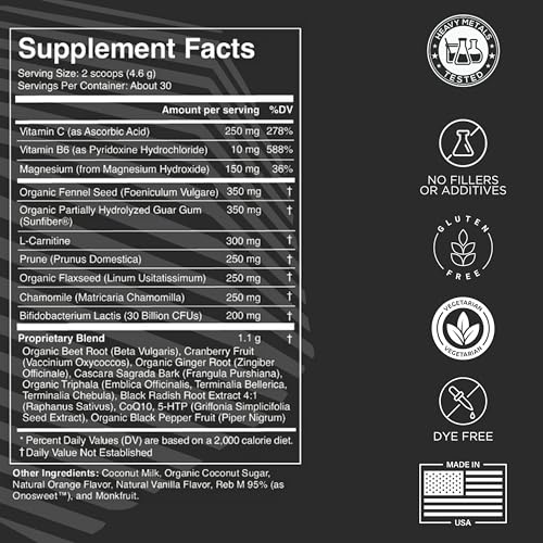 Digestive Health Supplement Powder, 30 Servings Z71578