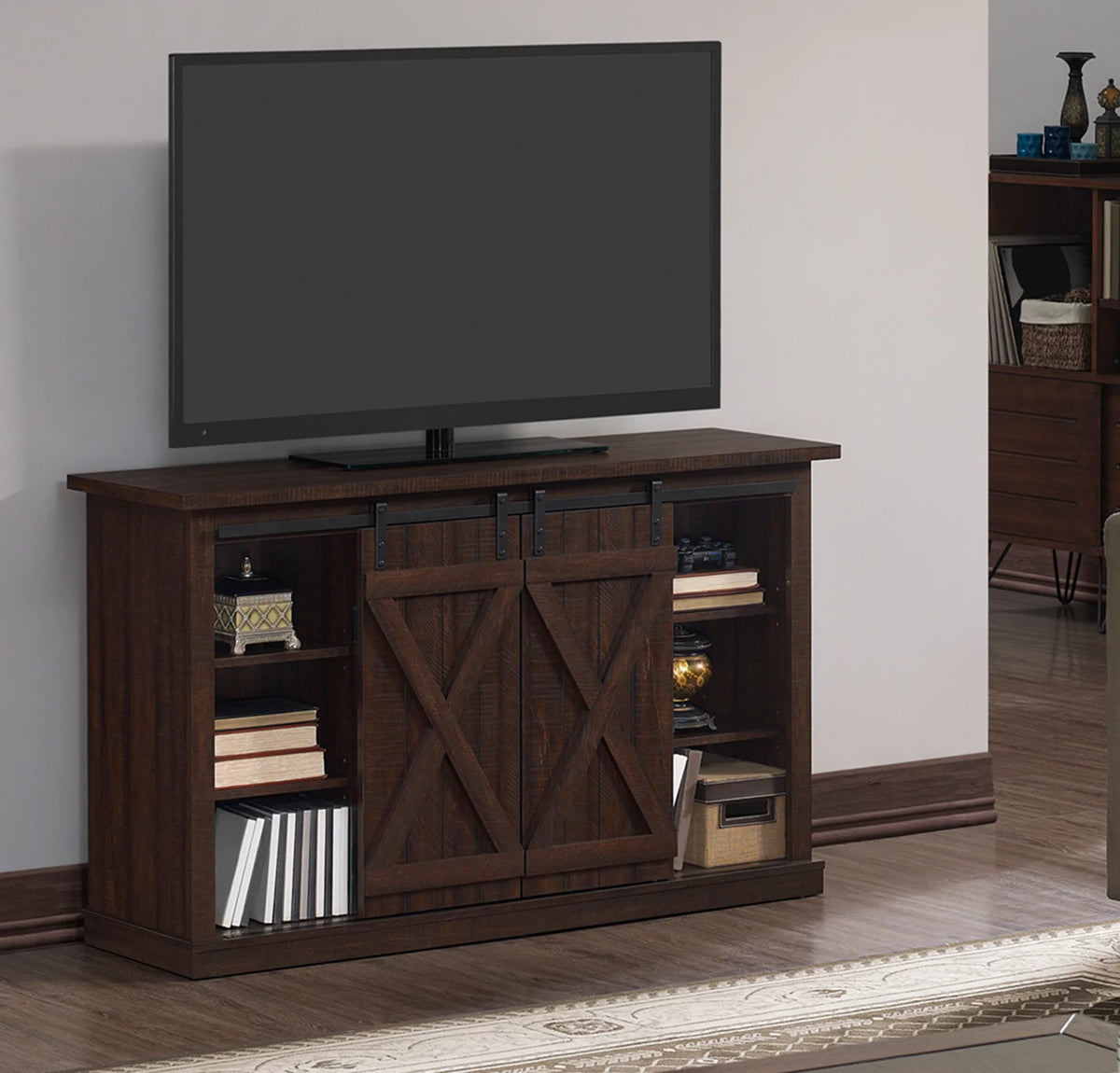 Old White TV Stand K54769