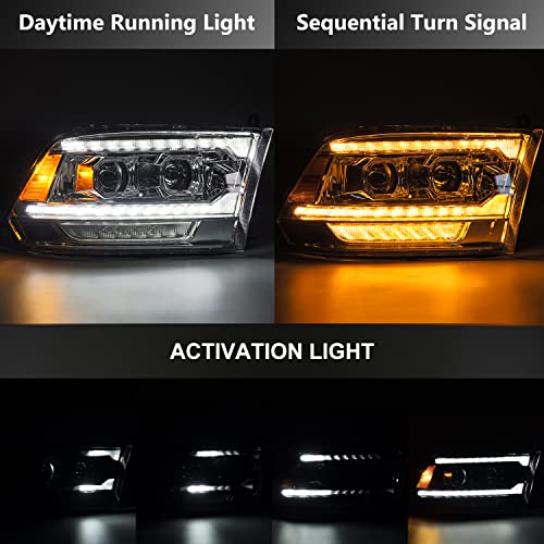 LED Projector Headlights Alpha-Black Z6357