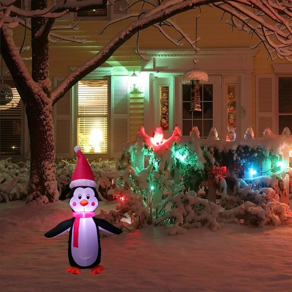 Inflatable Penguin Outdoor Holiday Decor G4564