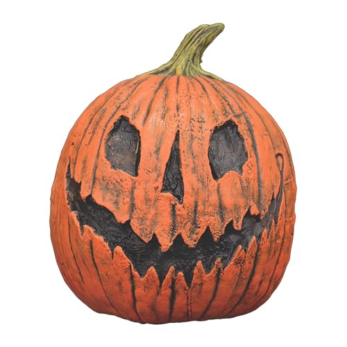 King Pumpkin Full Overhead Costume Mask Adult D1562