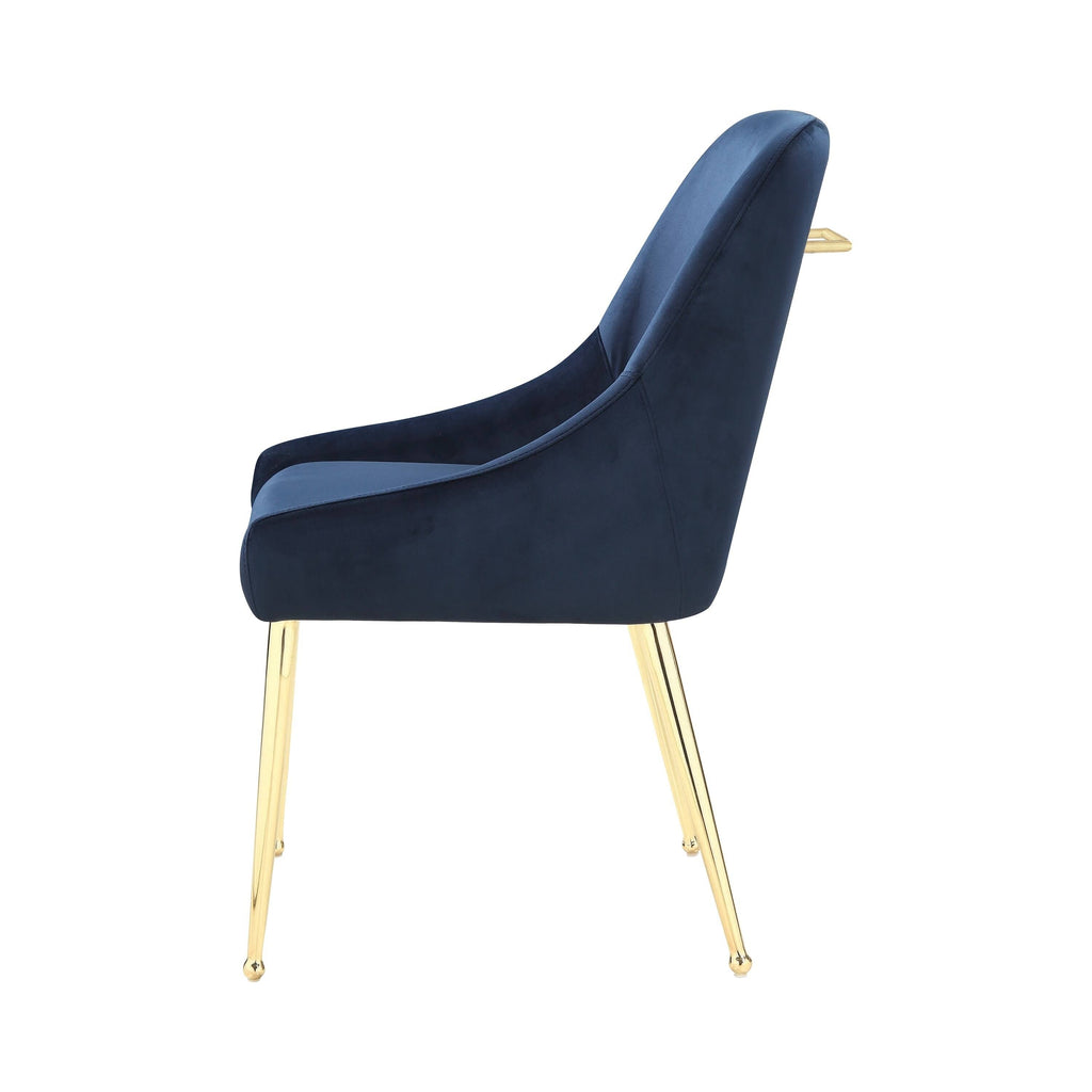 Dark Blue Dining Chair D887