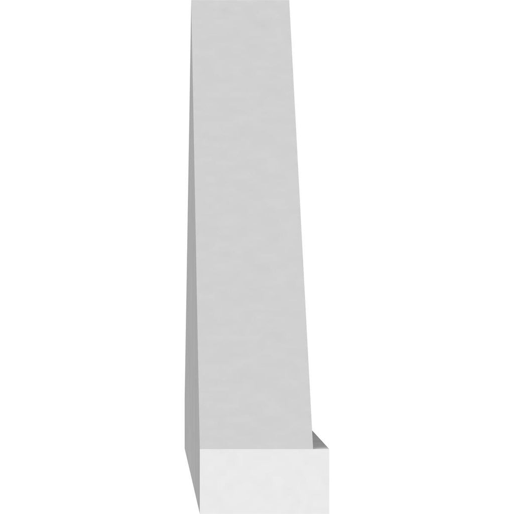 Smooth PVC Peaked Cap Pediment H87210