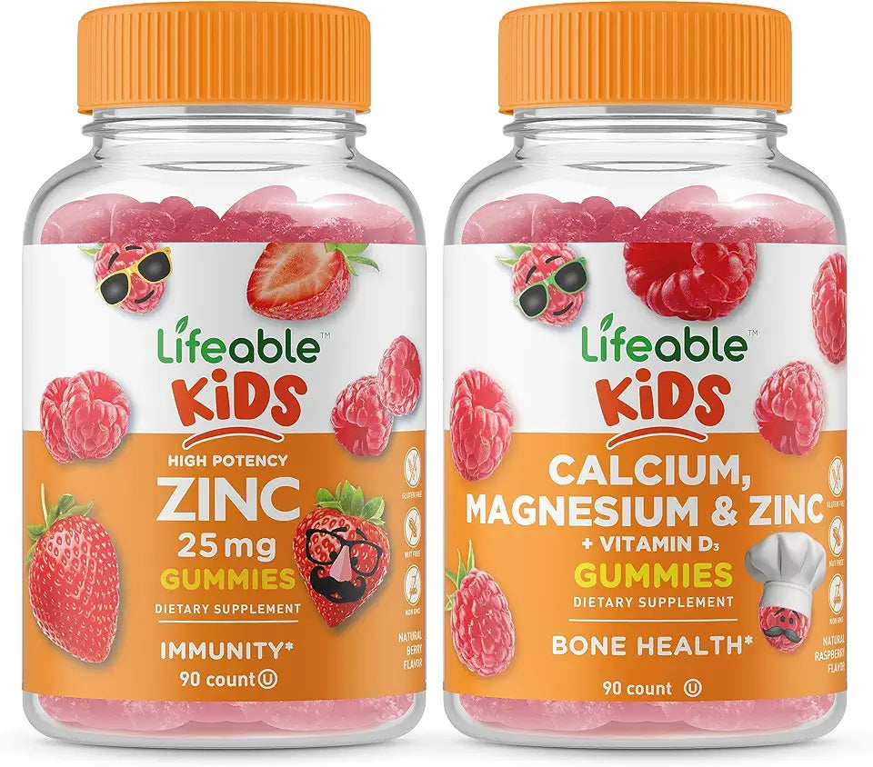 Zinc Calcium Magnesium Gummies Bundle L8310