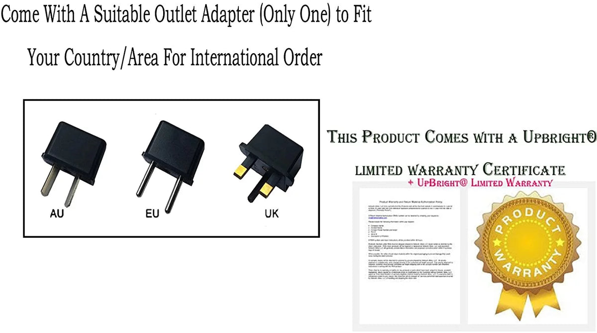 12V AC / DC Adapter Switching Power Supply Cord Cable PS Charger L525