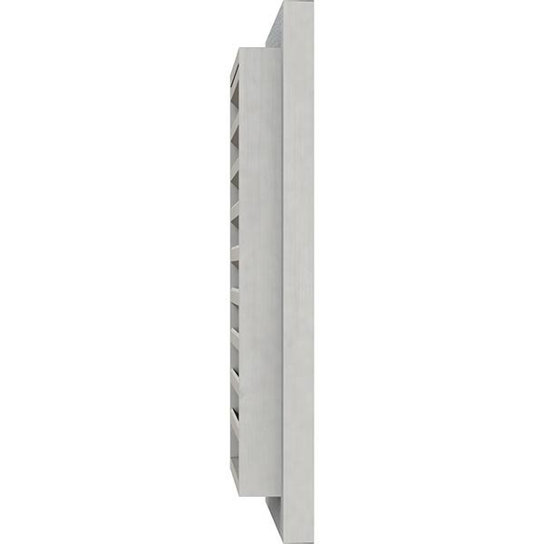 Primed Vertical Gable Vent Z37002