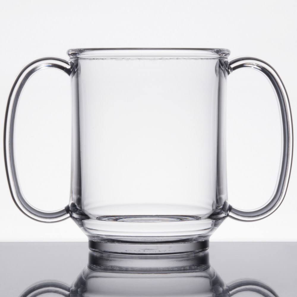 8 oz. Clear Tritan Two Handle Mug S4397