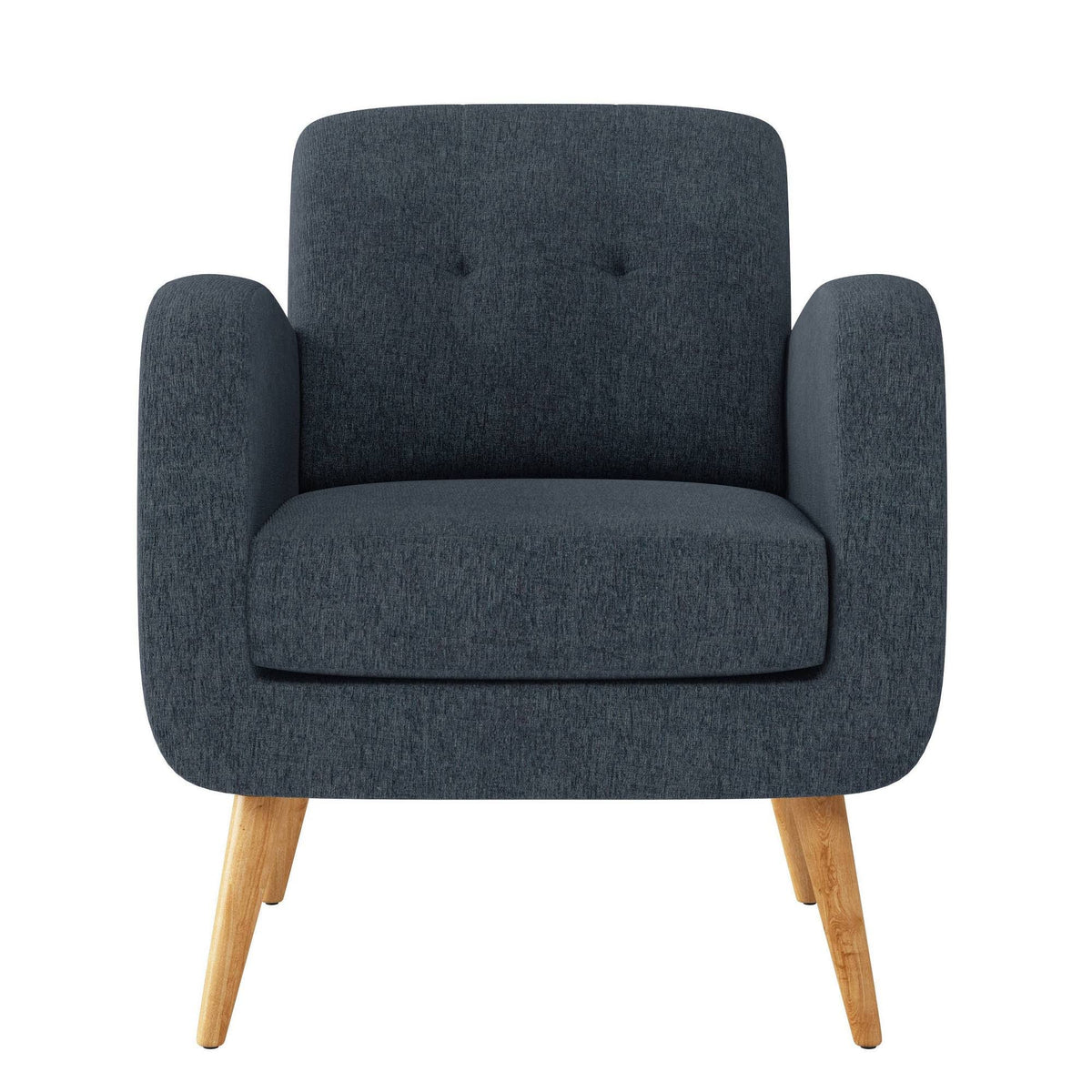 Chenille Blue Armchair E75429