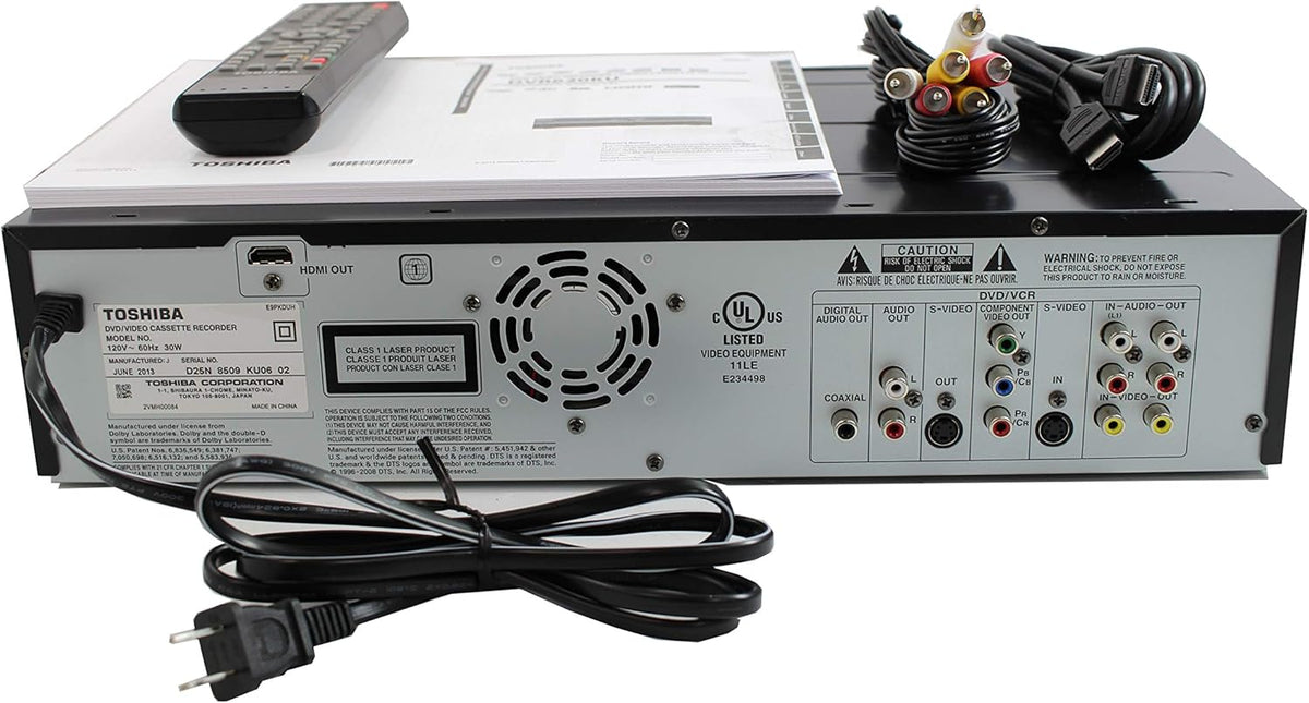 VHS to DVD Recorder VCR Combo with Remote, HDMI Y551