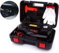 5 Ton Electric Hydraulic Car Jack Kit with Tire Pump X4357