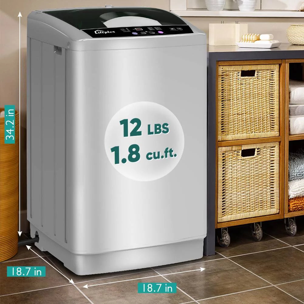 Portable Full-Automatic 1.8 Cu. ft. Top Load Washing Machine Z311
