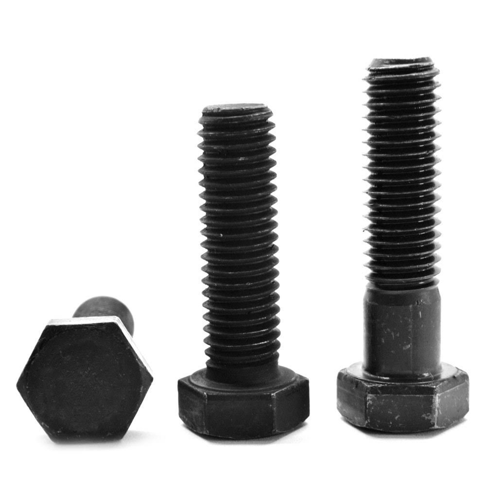 Coarse Thread Grade 5 Hex Cap Screw Medium Carbon Steel Black Oxide O7954