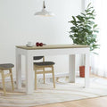 Contemporary Rectangular Solid Wood Dining Table V394459
