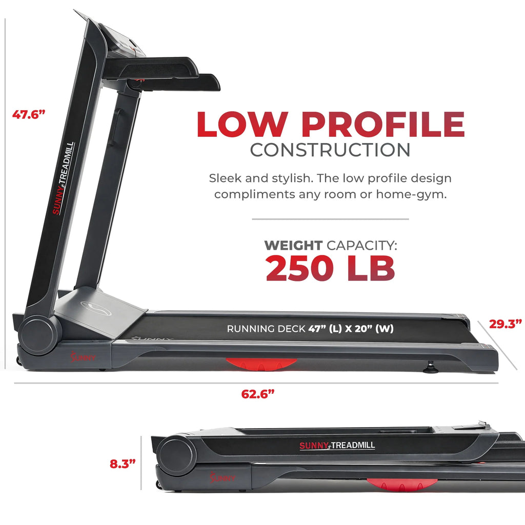 Smart Strider Treadmill with 20 Wide LoPro Deck G284377