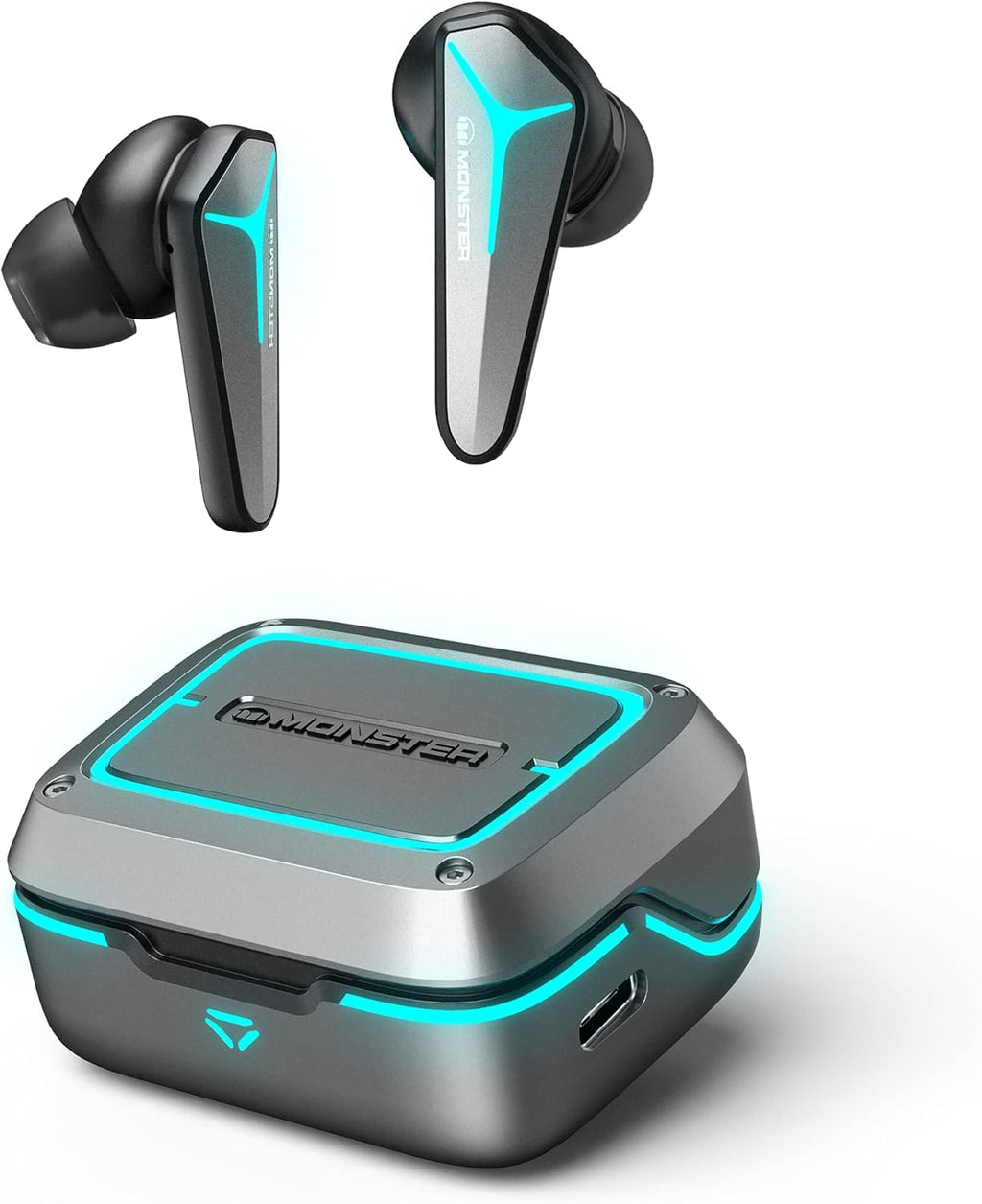 Black Wireless Gaming Earbuds with Mic K378282