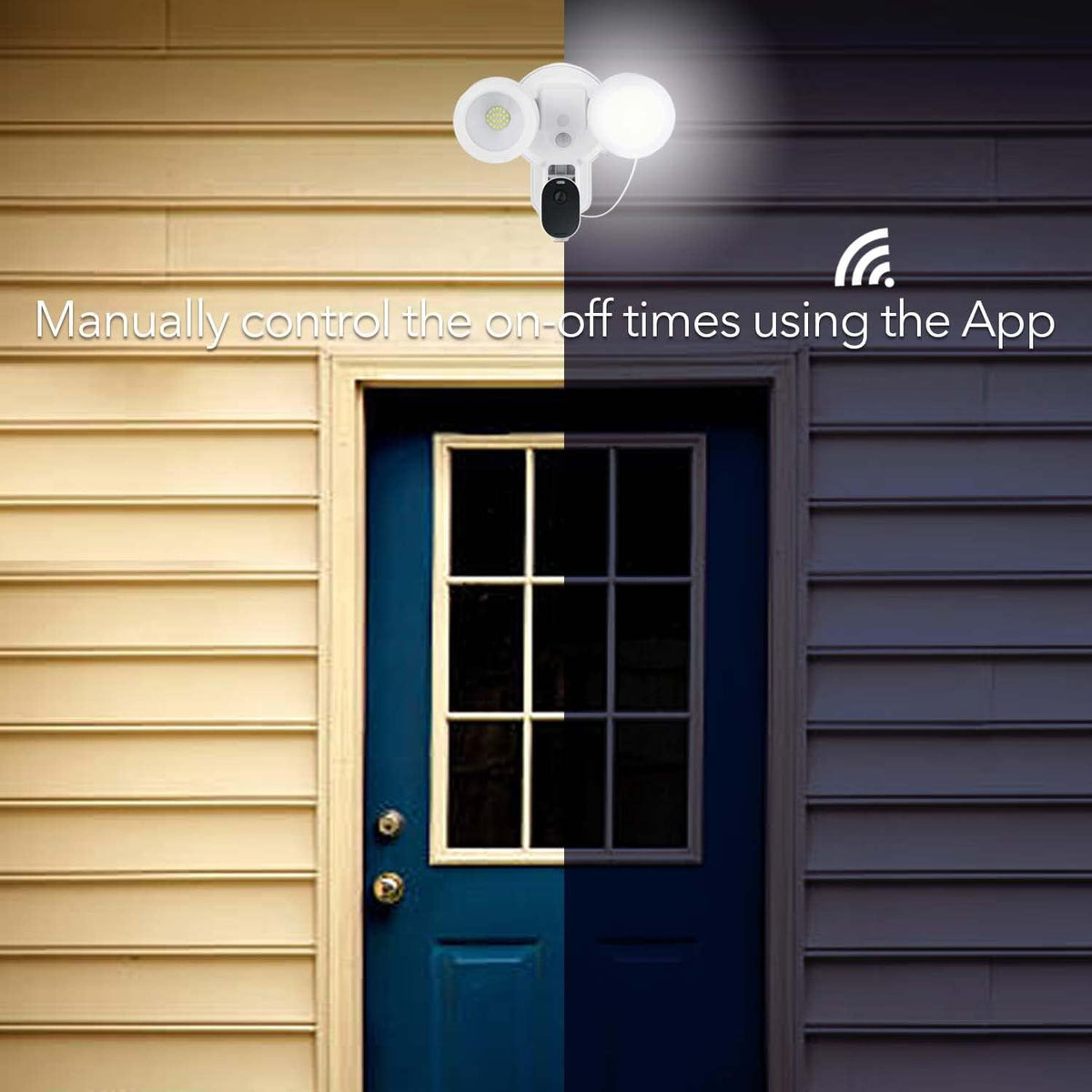 3-in-1 Wired Smart Flood Light with Motion Sensor G178499