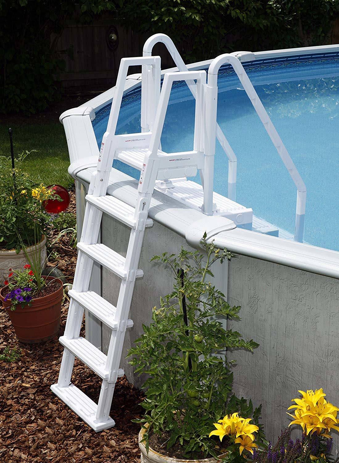 Easy Pool Step with Outside Ladder M74979