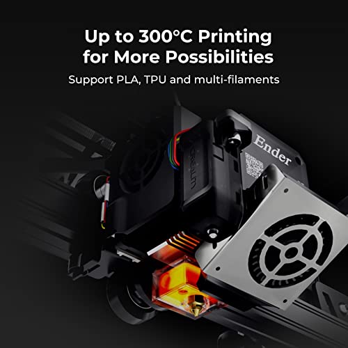 3D Printer FDM Printer with Auto Bed Leveling Sensor Kit, Dual Z-Axis Touch Screen and Glass Bed Large Printing Size 350x350x400mm I846144