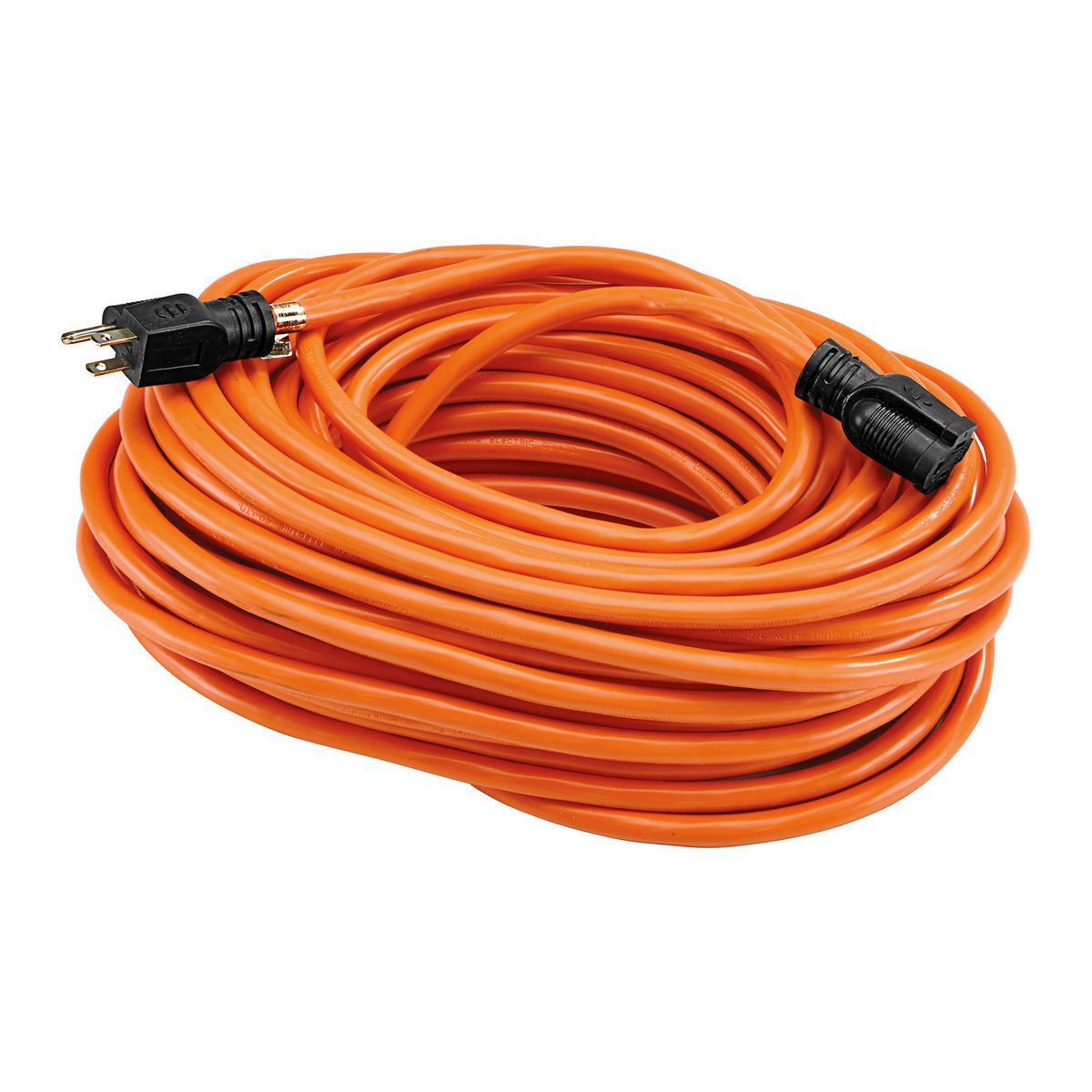 100 ft. 12/3 Gauge Outdoor Extension Cord, Orange H24182
