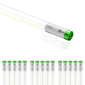 T8 4ft LED Tube 18W 2400 Lumens 5000K Clear 15-Pack P4443