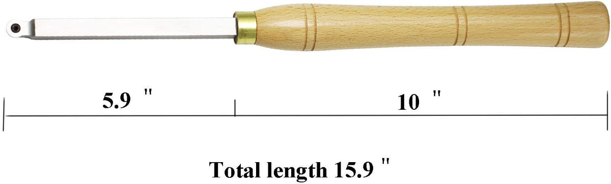 Set of 5 Carbide Tipped Woodturning Lathe Tools 16 inch Q52800