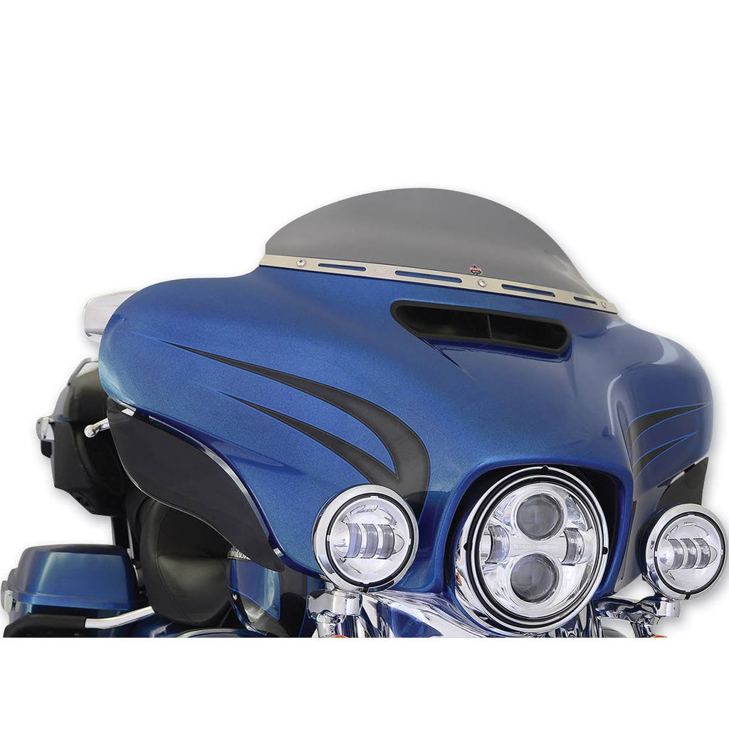 Dark Smoke 5 in. Flare Windshield S224