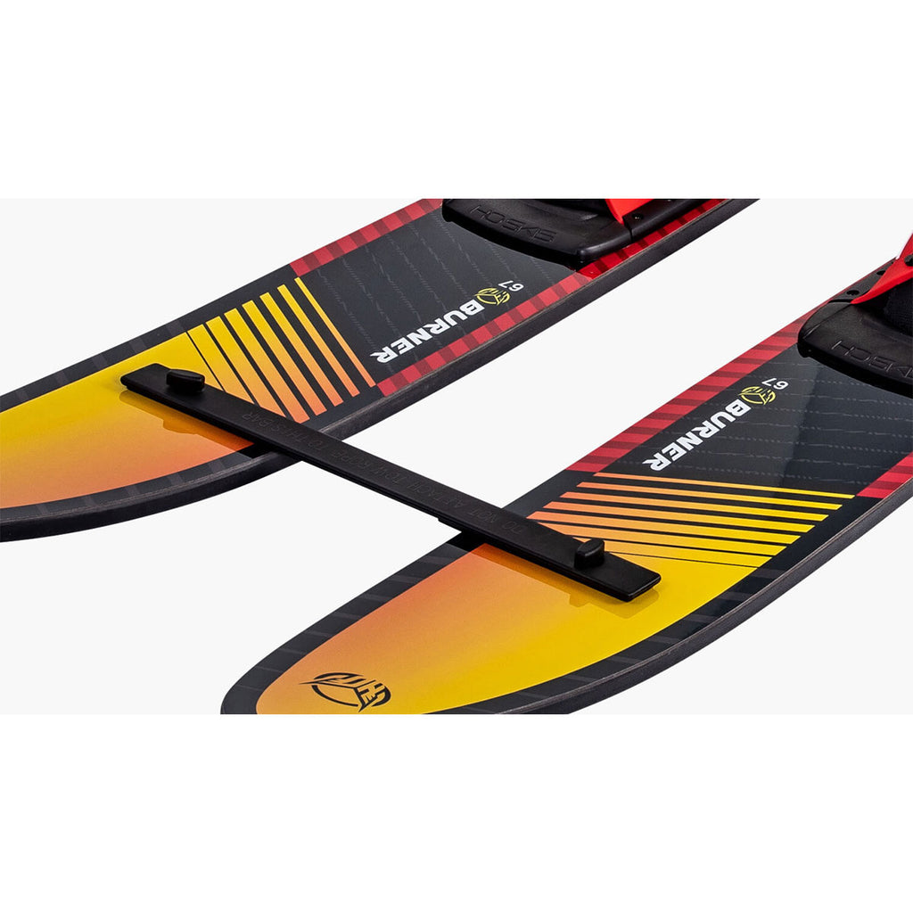Combo Water Skis with Blaze Bindings and Rear Toe Strap Bar W394581
