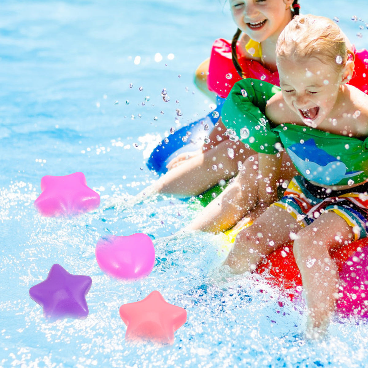 100Pcs Colorful Ocean Balls Swimming Toys T941829