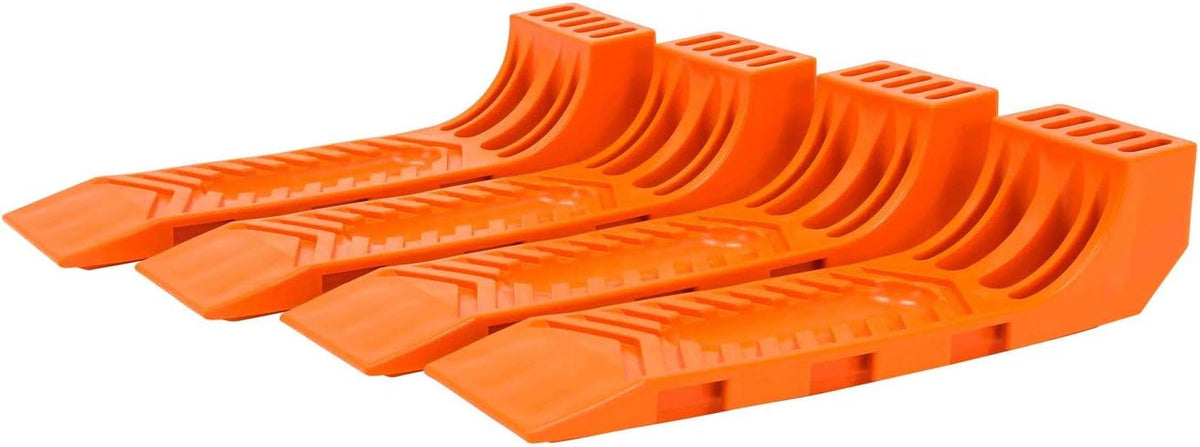 Interlocking Tire Skates Safety Orange (4pc Set) T367